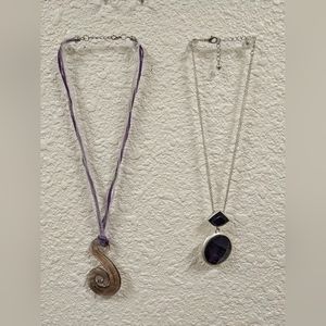Purple jewelry lot